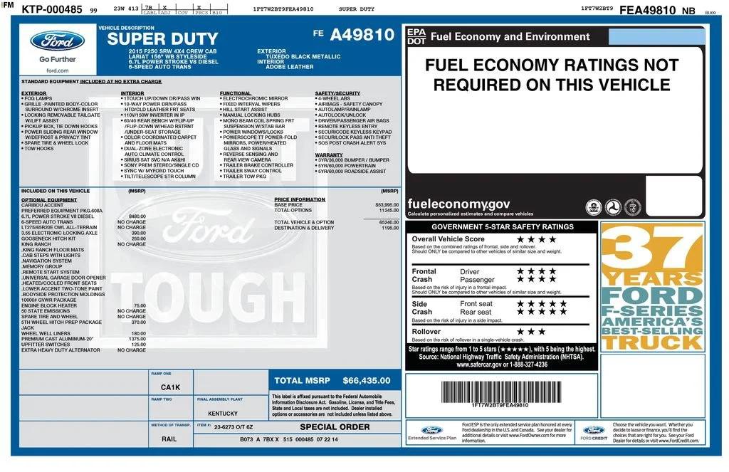 ford f-250 super duty 2015 1FT7W2BT9FEA49810 image ford f-250 super duty 2015 1FT7W2BT9FEA49810 image